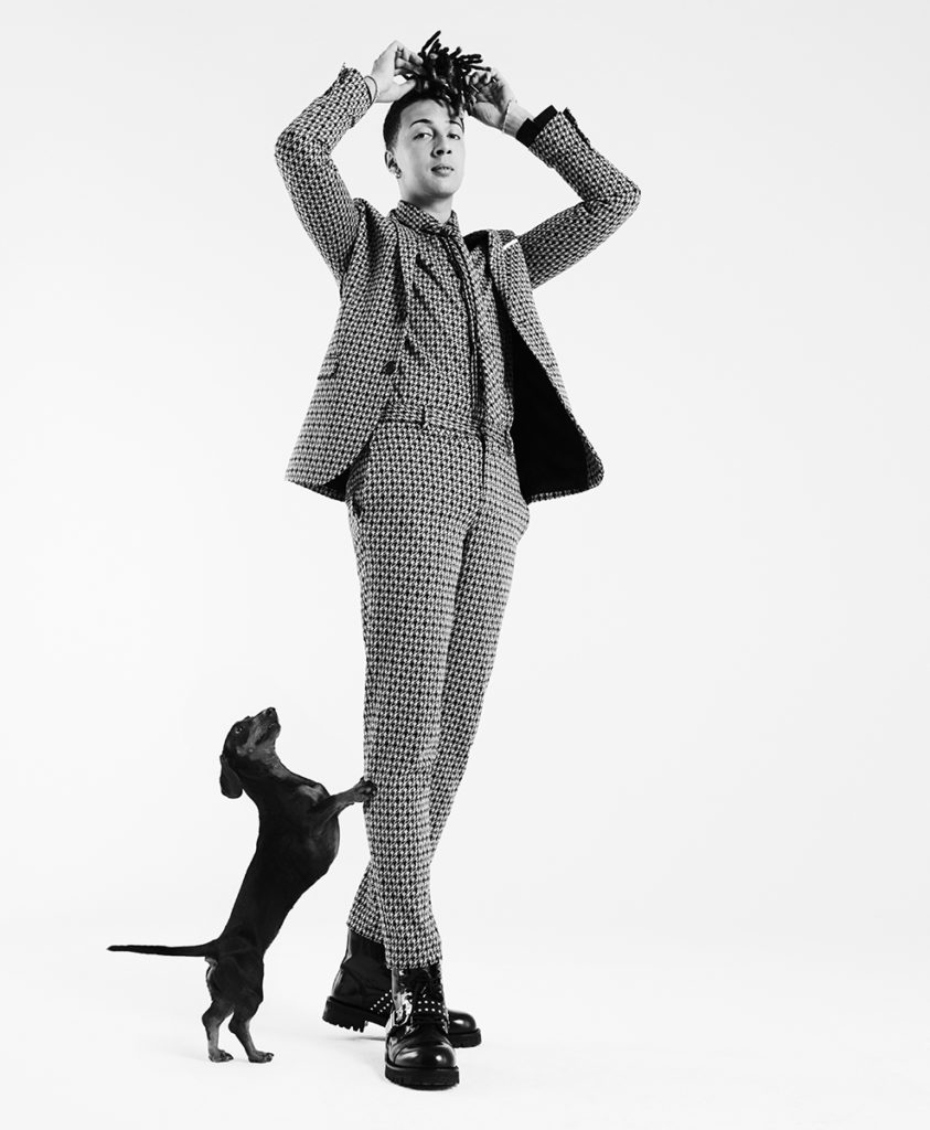 rolling stone italia - ghali - photographer fabio leidi - portraits - w-mmanagement - wm-artist management - milano - agency