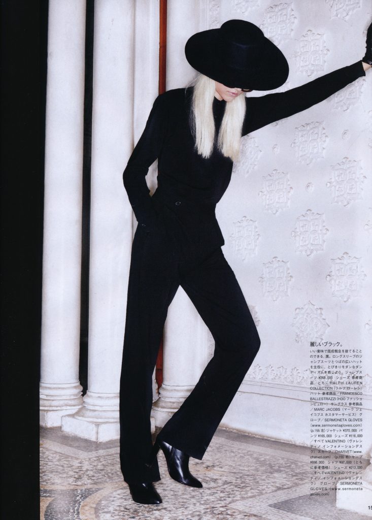 Vogue Japan photographer Walter Chin - styling robert rabensteiner - hair davide diodovich - wm-artist management
