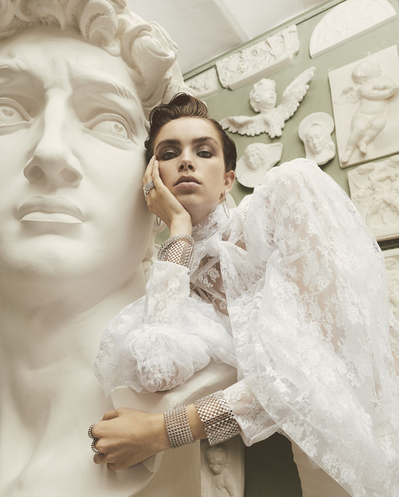 Grazia Italia - magazine - photographer Simone Falcetta  - Stylist Cleo Casini  - make up Karin Borromeo