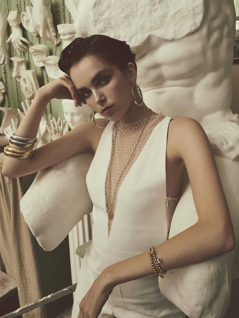 Grazia Italia - magazine - photographer Simone Falcetta  - Stylist Cleo Casini  - make up Karin Borromeo