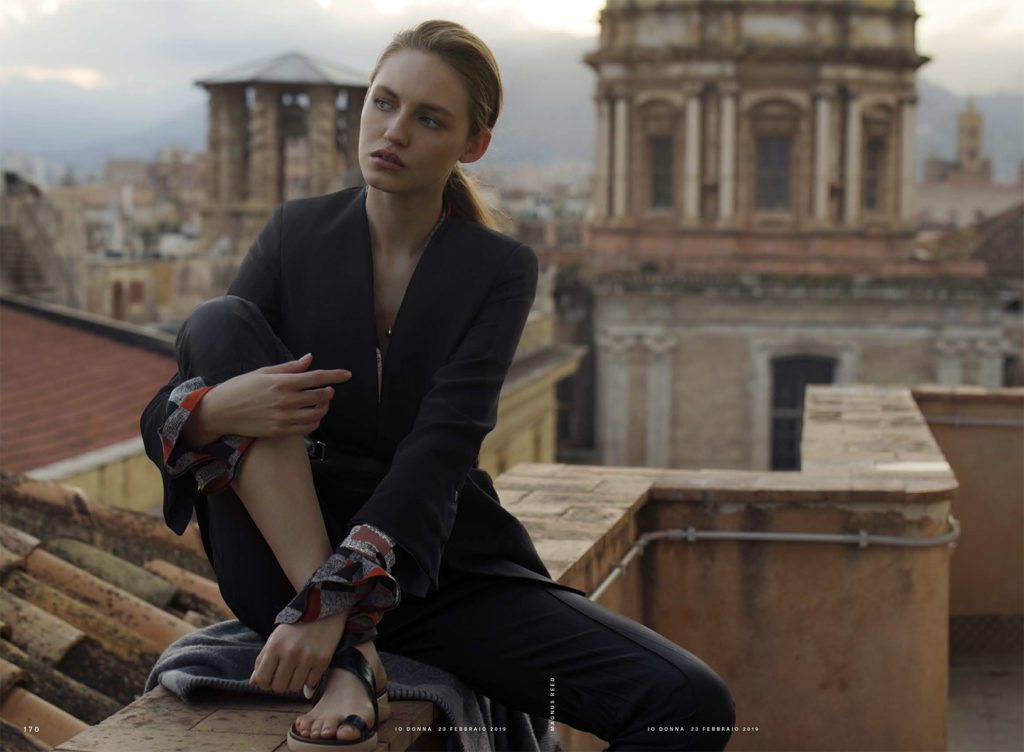 Io donna photographer Magnus Reed make-up Augusto Picerni