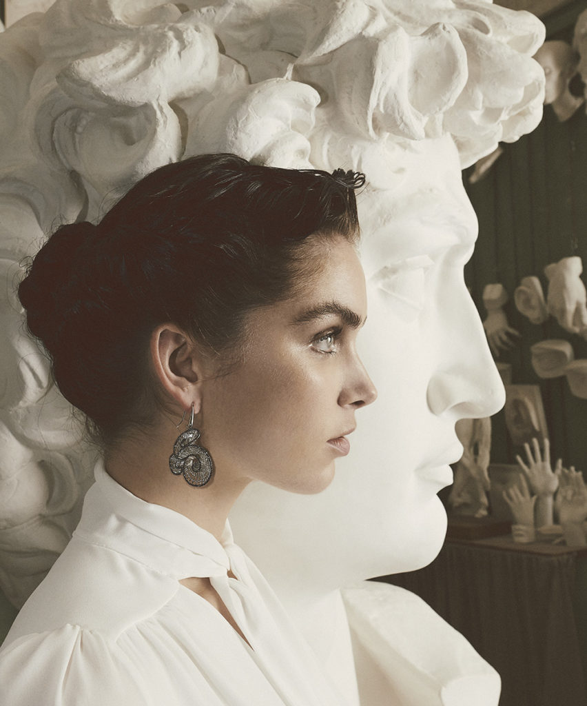 Grazia Italia - magazine - photographer Simone Falcetta  - Stylist Cleo Casini  - make up Karin Borromeo