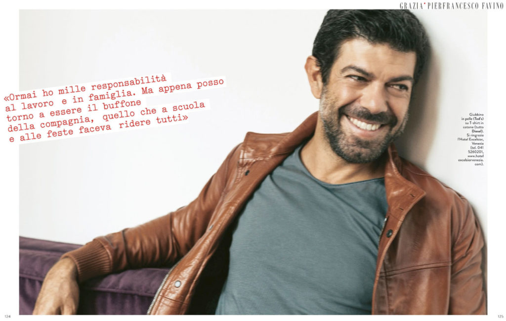 Pierfrancesco Favino Stylist Ildo Damiano
