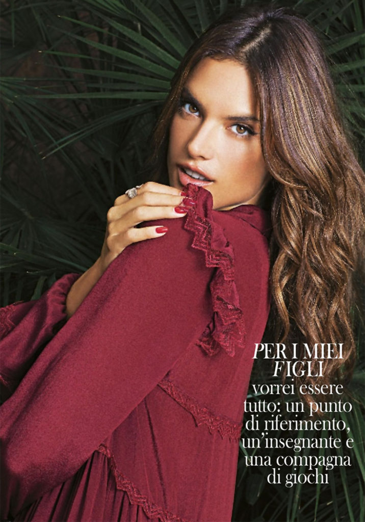 Alessandra Ambrosio stylist Ildo Damiano grazia italia cover