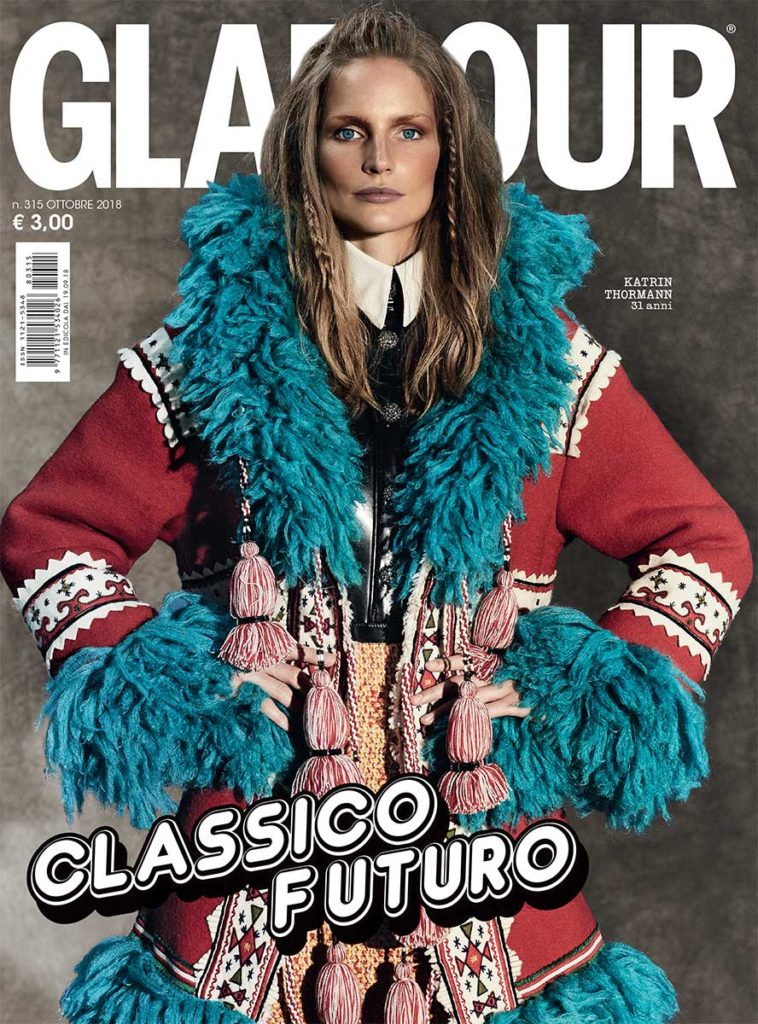 Glamour hair Luca Lazzaro woman cover