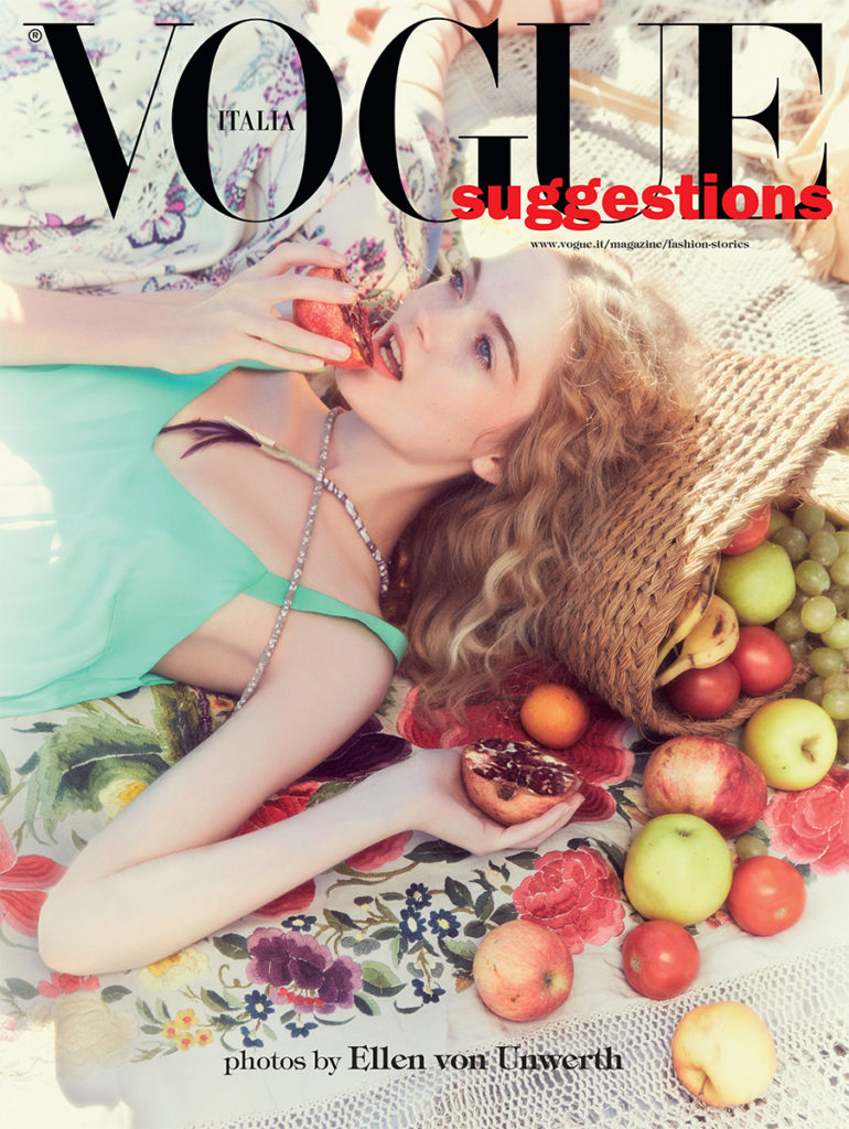 Vogue Italia Photo by Ellen Von Unwerth stylist Giulio Martinelli