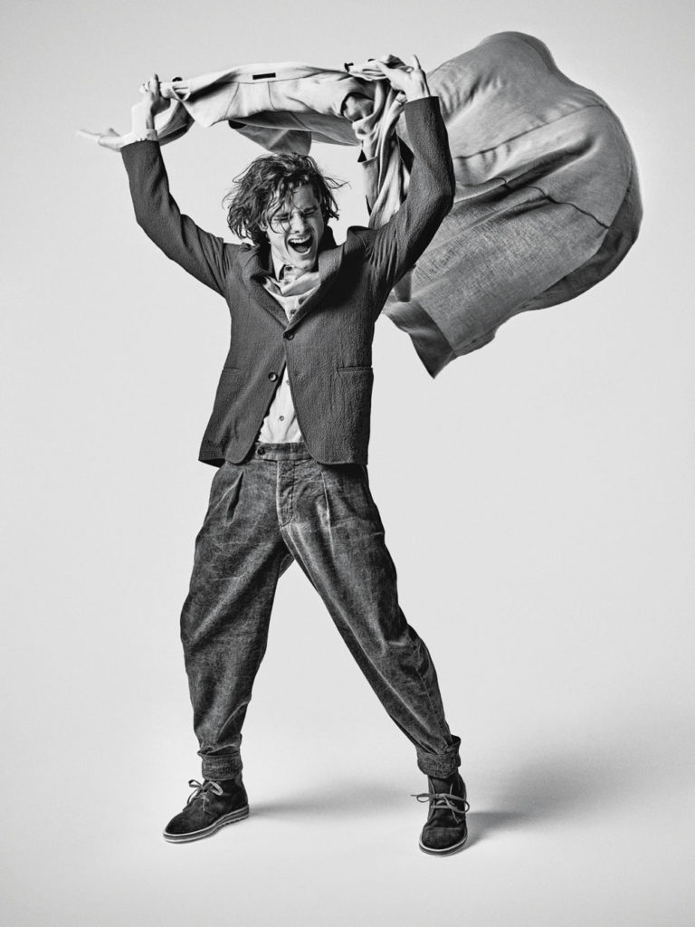 Andrea Arcangeli hair Luca Lazzaro celebrities man