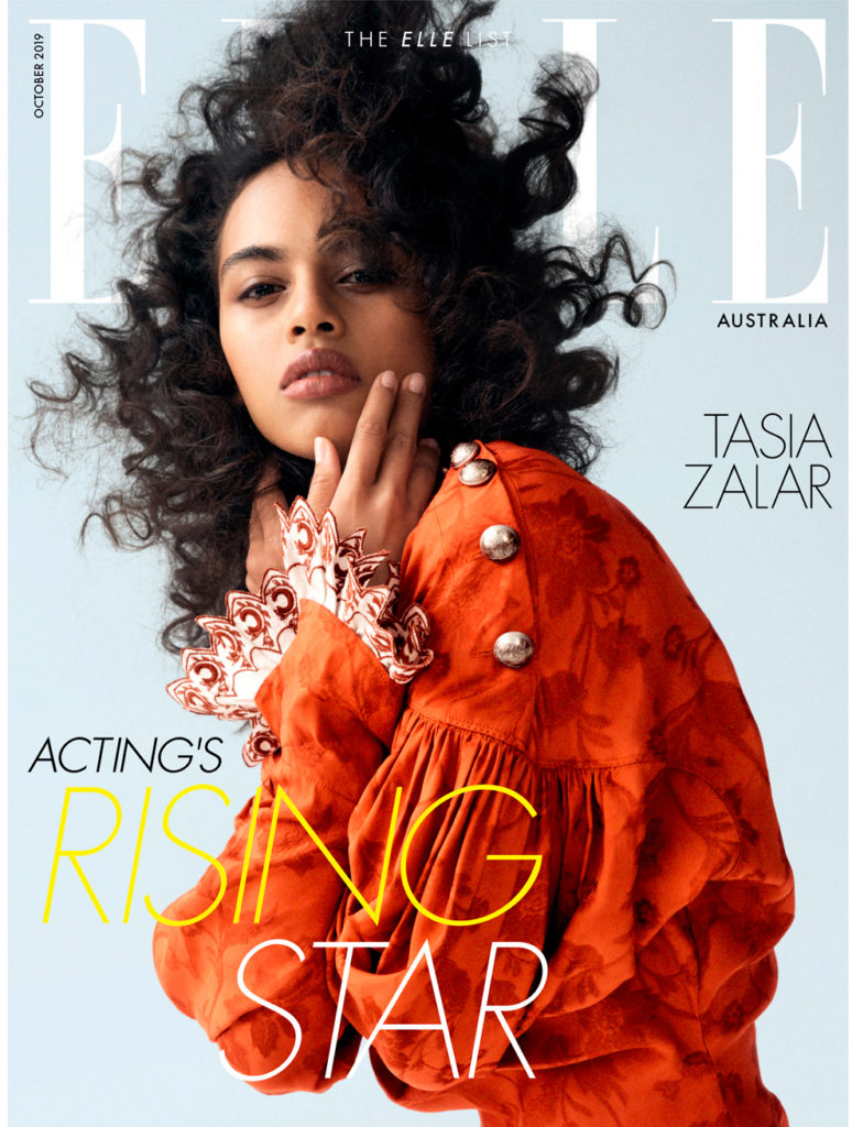Elle Au hair Rory Rice cover woman editorial