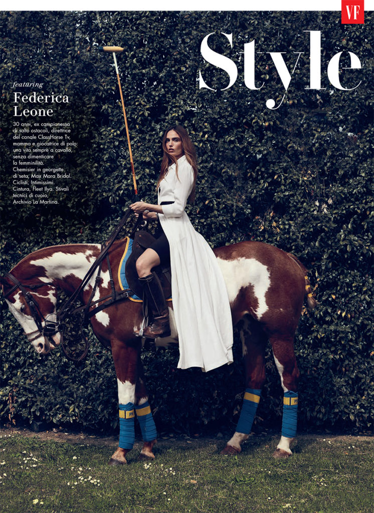 Federica Leone Vanity Fair Cleo Casini Simone Falcetta