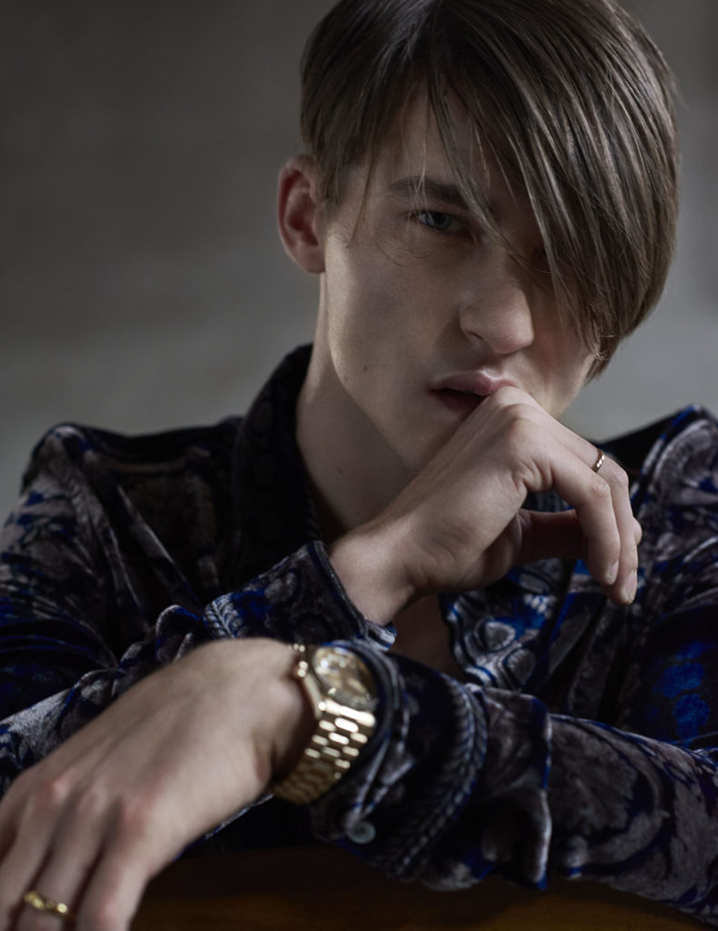 style magazine italia photographer Michael Woolley make-up Augusto Picerni