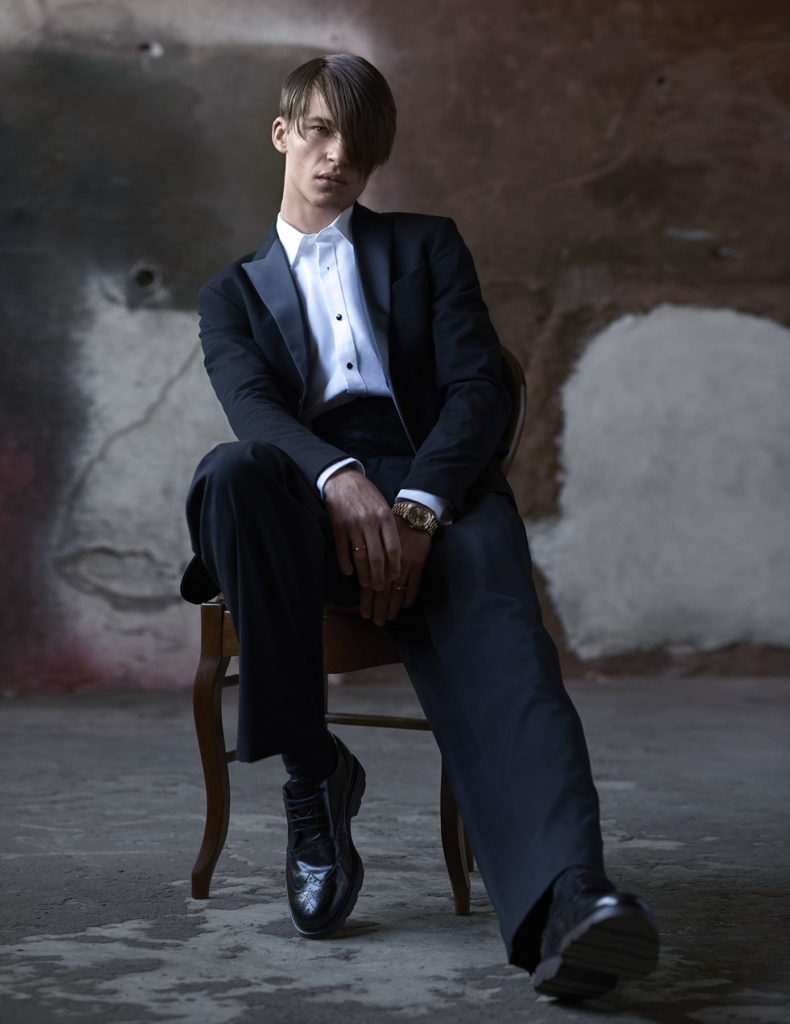 style magazine italia photographer Michael Woolley make-up Augusto Picerni