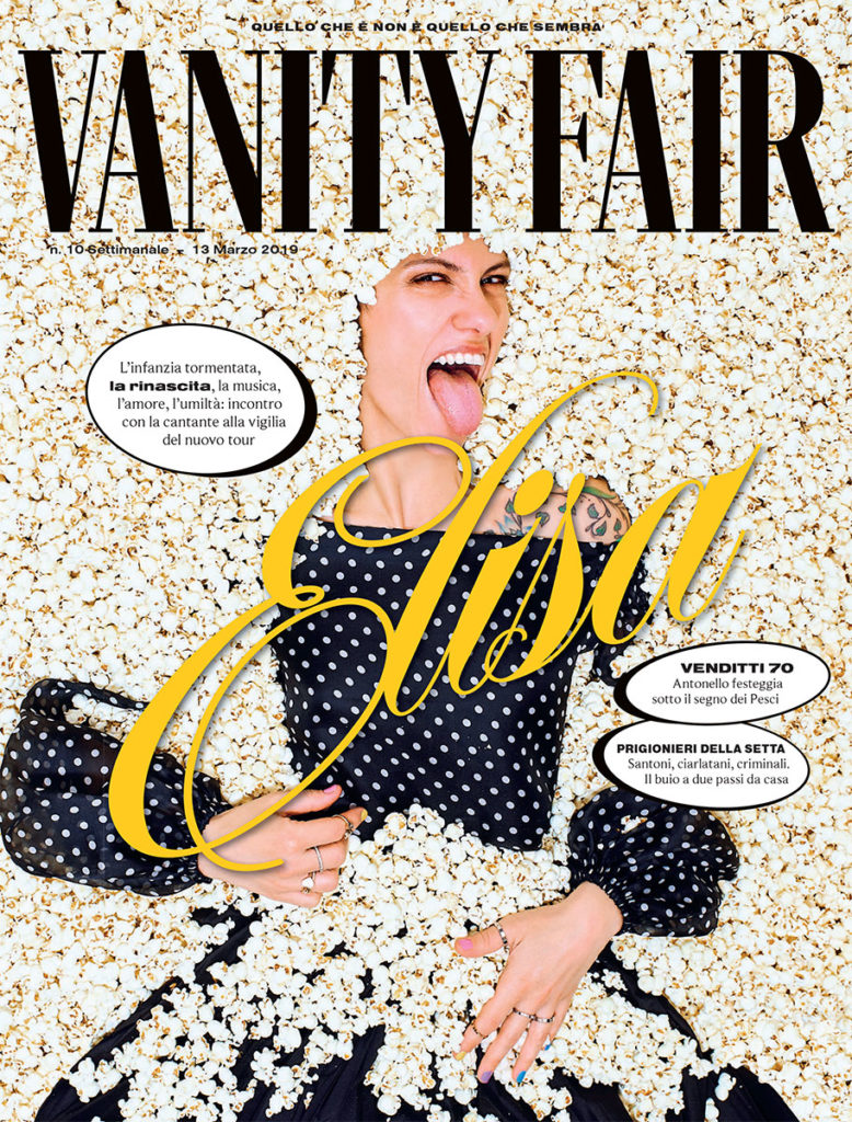 Vanity Fair Italia cover manicure Carlotta Saettone