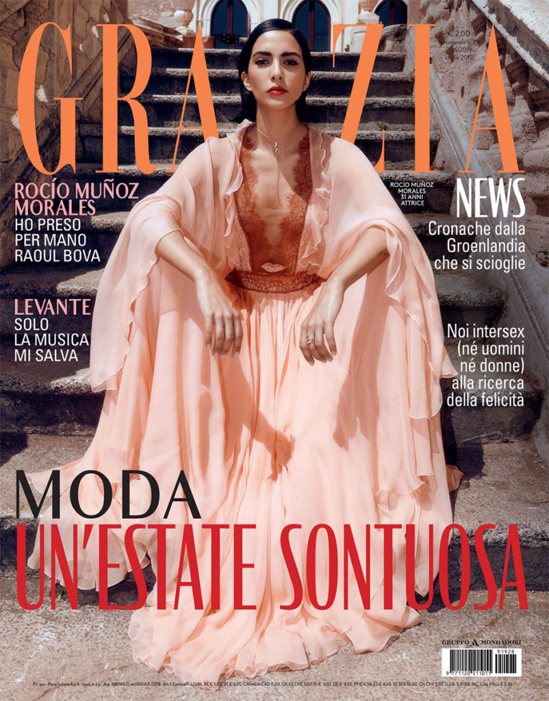 Rocio Munoz Morales Grazia Styling Cleo Casini Photographer Simone Falcetta