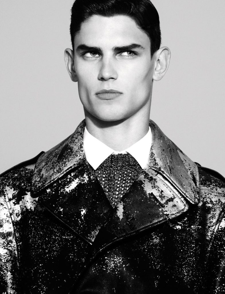 Numerò homme photographer Matthew Brookes make-up Hugo Villard