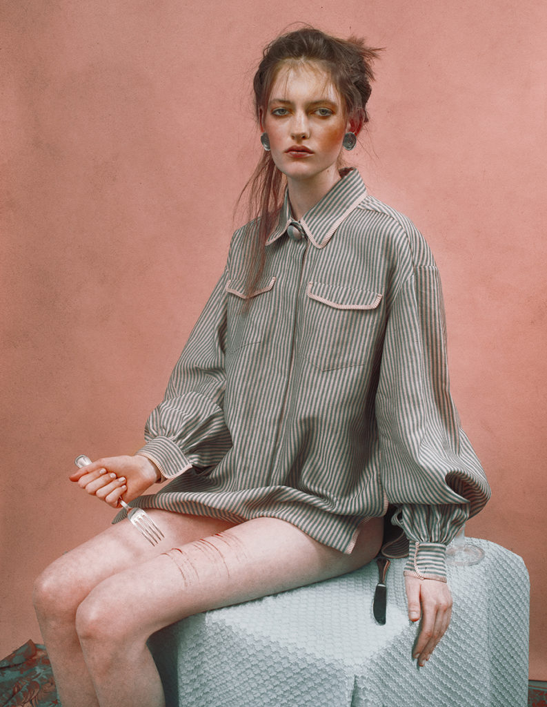 lampoon magazine - photographer Marwane Pallas - hair stefano gatti - makeup sissy belloglio - w-mmanagement - wm-artist management - milano