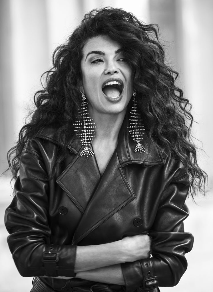 Marie claire Arabia Afef Jnifen hair Stefano Gatti woman celebrities