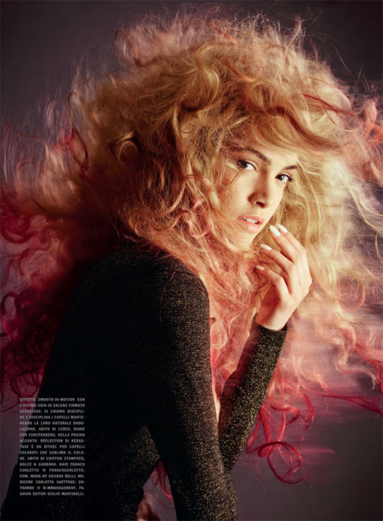 Vogue Italia photographer Pierpaolo Ferrari make-up Silvana Belli
