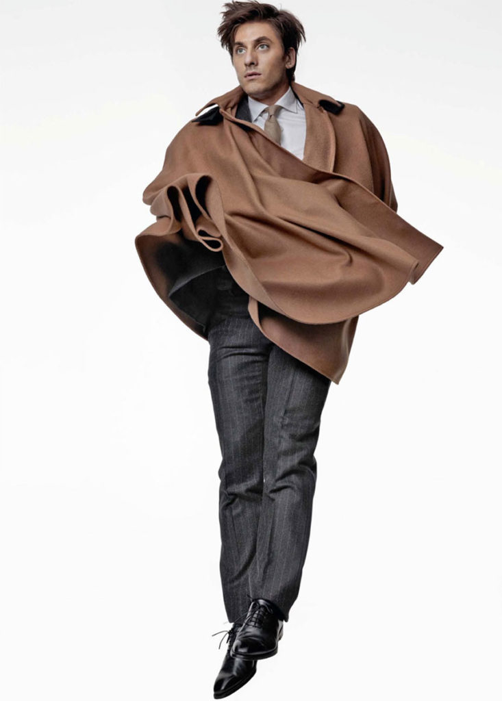 Style Fashion issue make-up Roman Gasser Luca Marinelli