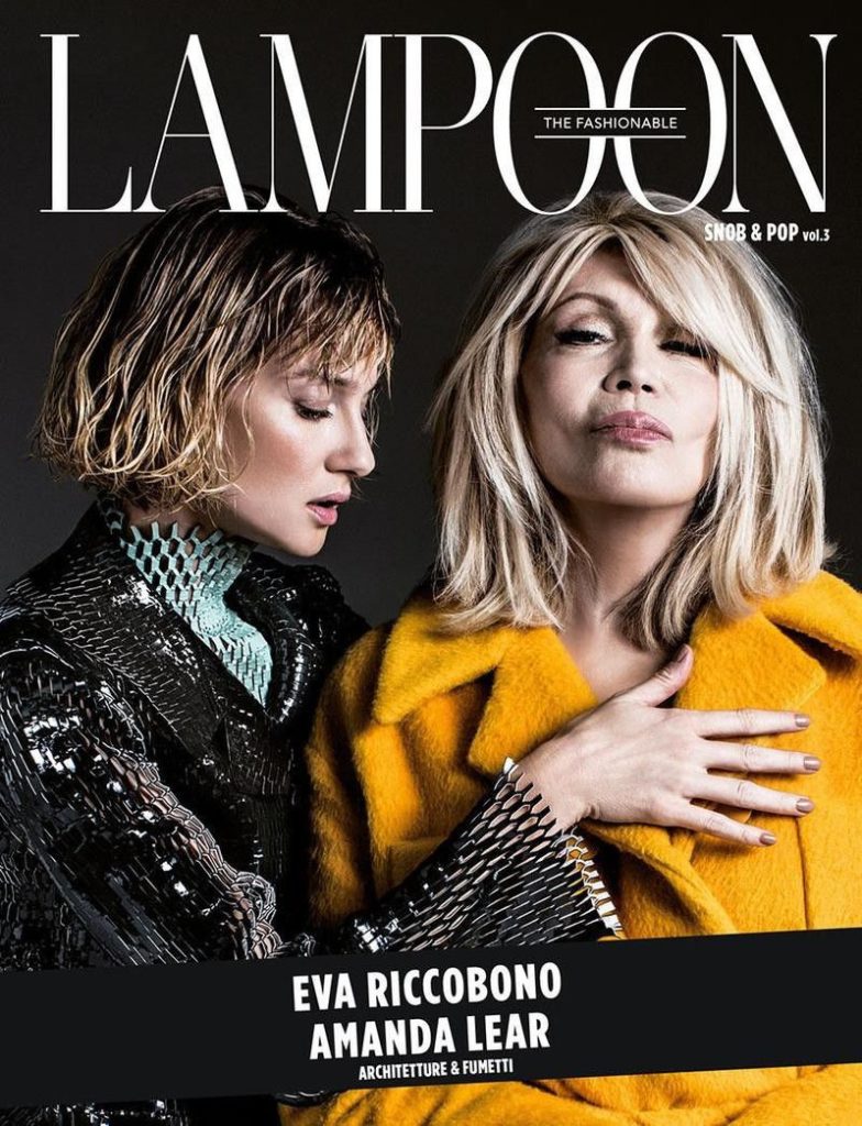 Lampoon magazine make-up Sissy Belloglio Amanda Lear Eva Riccobono