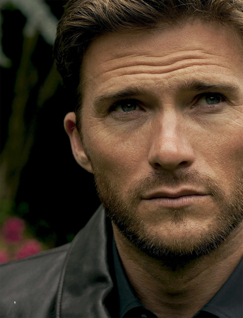 Gq italia make-up Roman Gasser Scott Eastwood