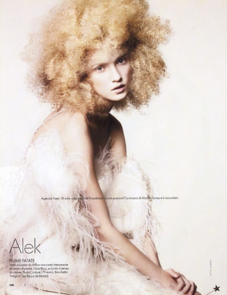 Elle Italia - magazine - Photographer Peter Gerhke - make up artist Augusto Picerni