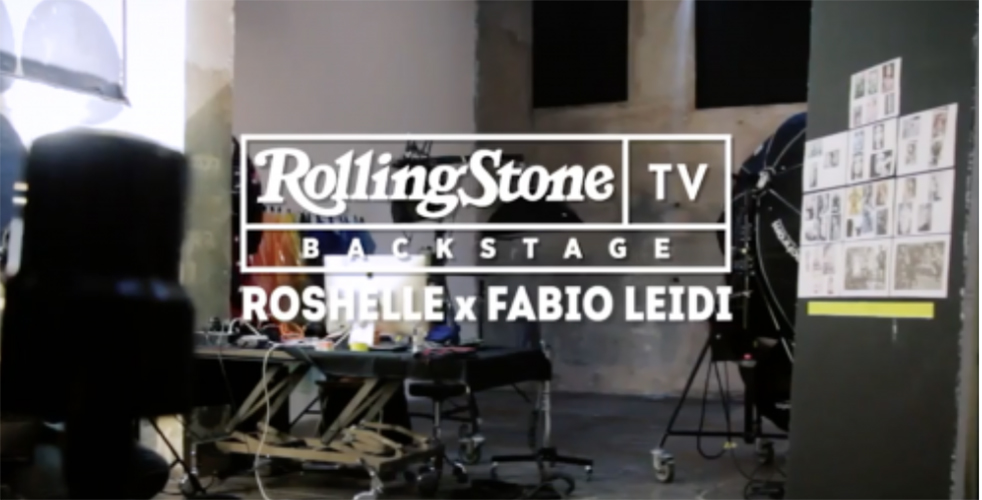 Video backstage Roshelle per Rolling Stone | Rolling Stone Italia - Make up Augusto Picerni - Hair Marco Minunno