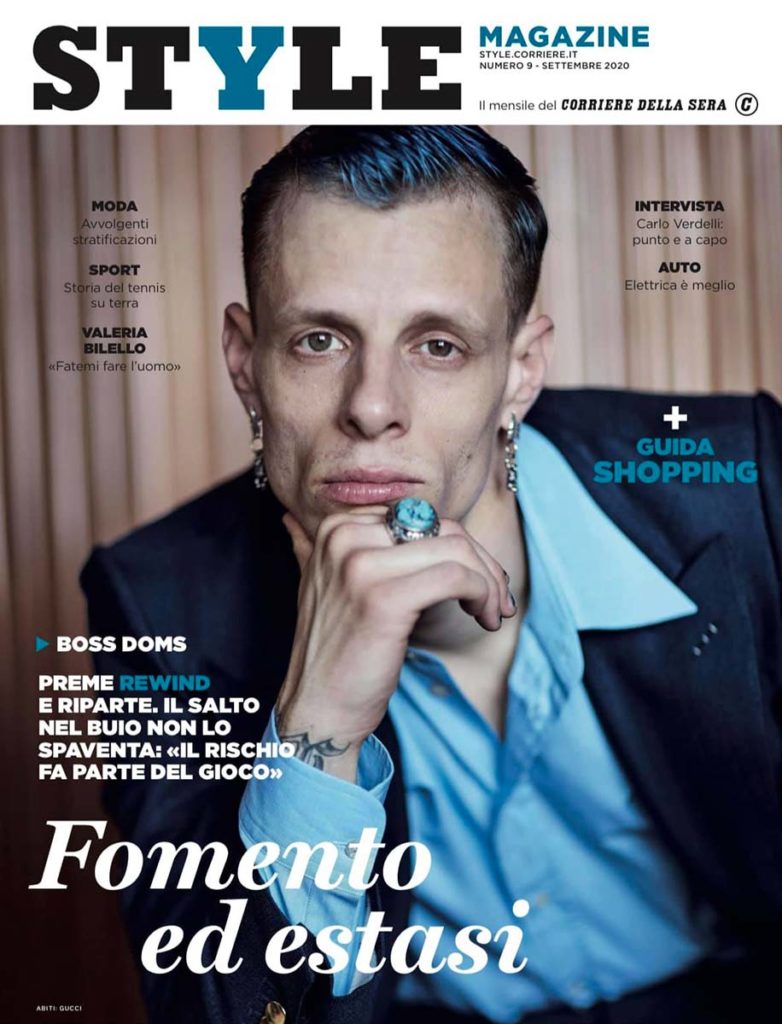 Boss Doms - Style magazine - hair Francesco Avolio - photographer Mattia Zoppellaro