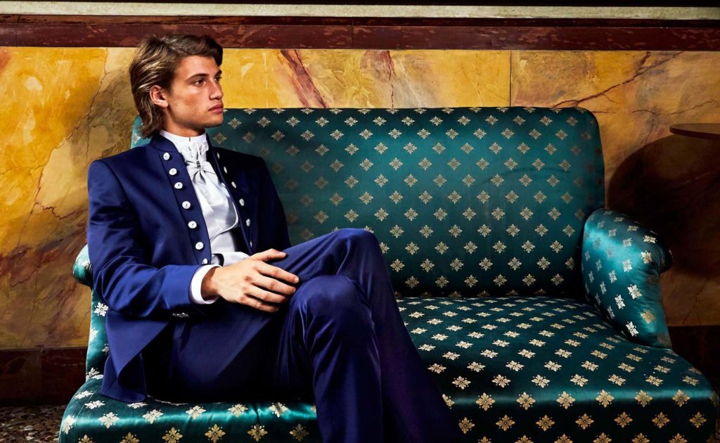 Carlo Pignatelli Cerimonia - photographer Dylan Don - hair and make-up Roman Gasser