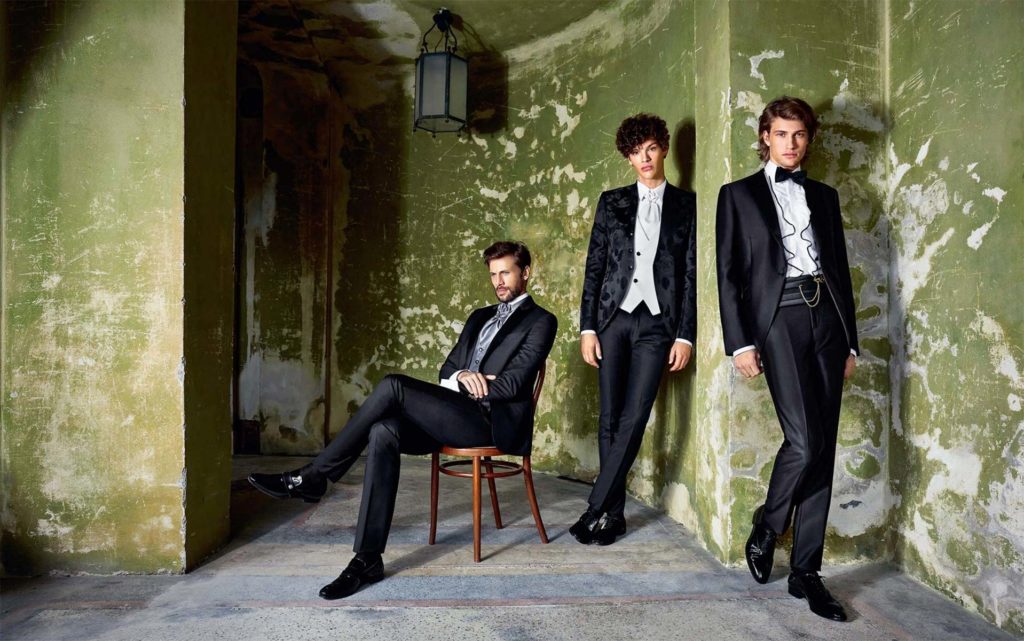 Carlo Pignatelli Cerimonia - photographer Dylan Don - hair and make-up Roman Gasser