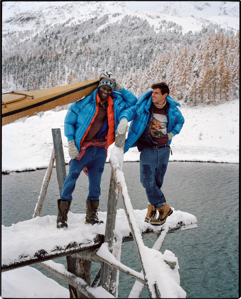 Moncler - photographer Brett Lloyd - Stylist Robert Rabensteiner - Hair Davide Diodovich - Make Up Roman Gasser