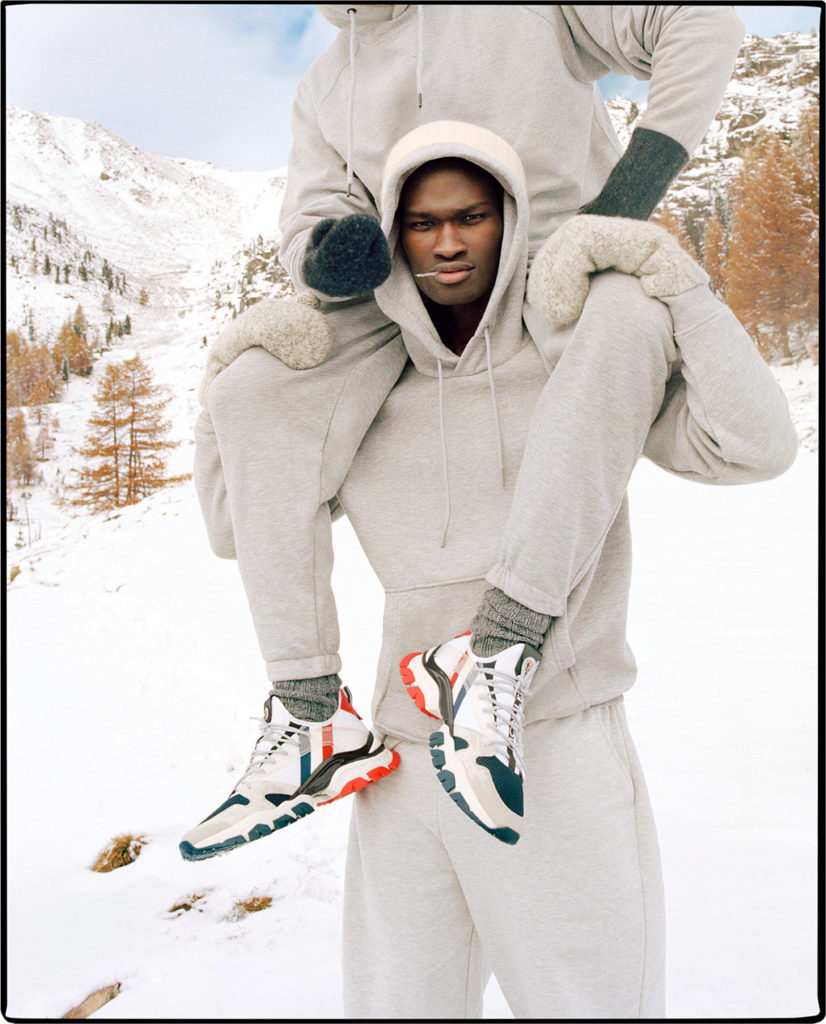 Moncler - photographer Brett Lloyd - Stylist Robert Rabensteiner - Hair Davide Diodovich - Make Up Roman Gasser