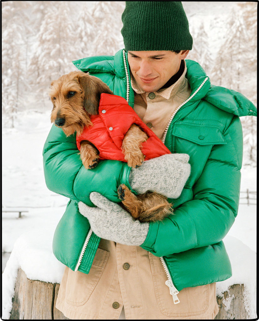 Moncler - photographer Brett Lloyd - Stylist Robert Rabensteiner - Hair Davide Diodovich - Make Up Roman Gasser