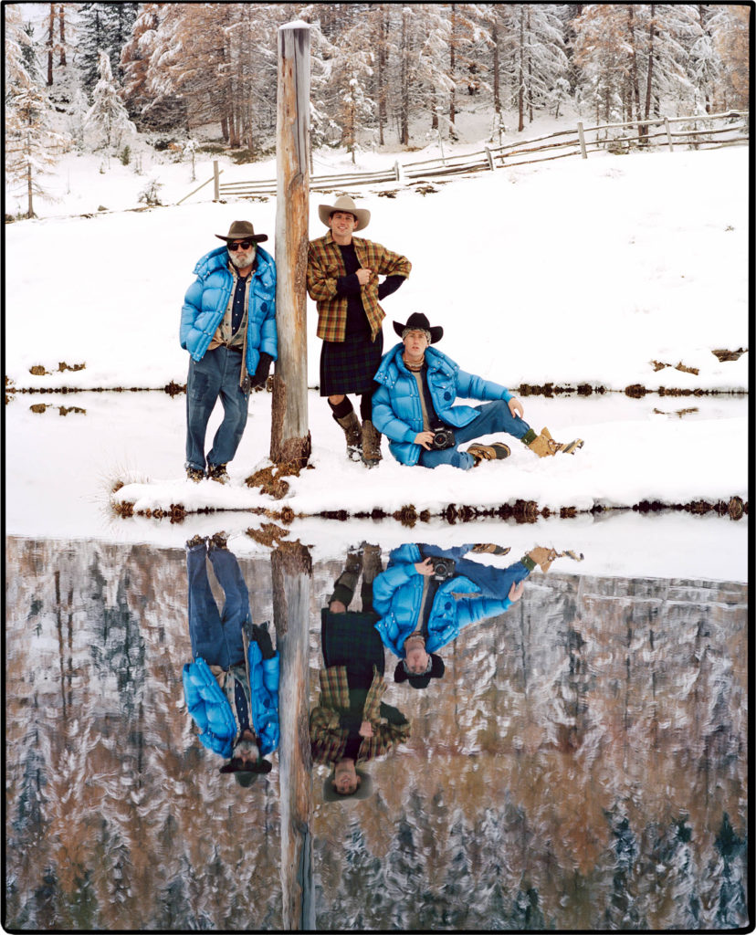 Moncler - photographer Brett Lloyd - Stylist Robert Rabensteiner - Hair Davide Diodovich - Make Up Roman Gasser