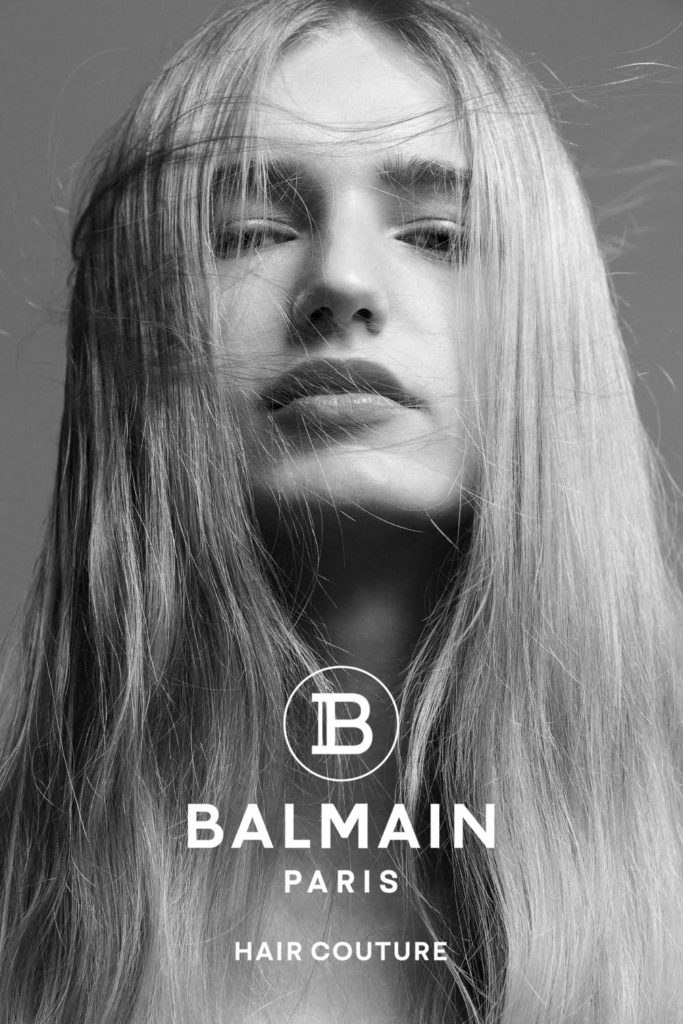 Balmain hair couture hair Massimo Di Stefano adv portfolio
