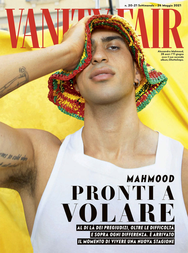 Vanity fair - Mahmood - photographer The Morelli Brothers - styling Gaia Fraschini - make-up Kassandra Frua - WM-Artist management
