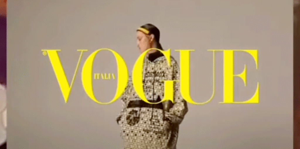 Vogue Italia - video maker - Alberto Maria Colobo - stylist Italo Pantano - make-up Riccardo morandin - WM-Artist Management