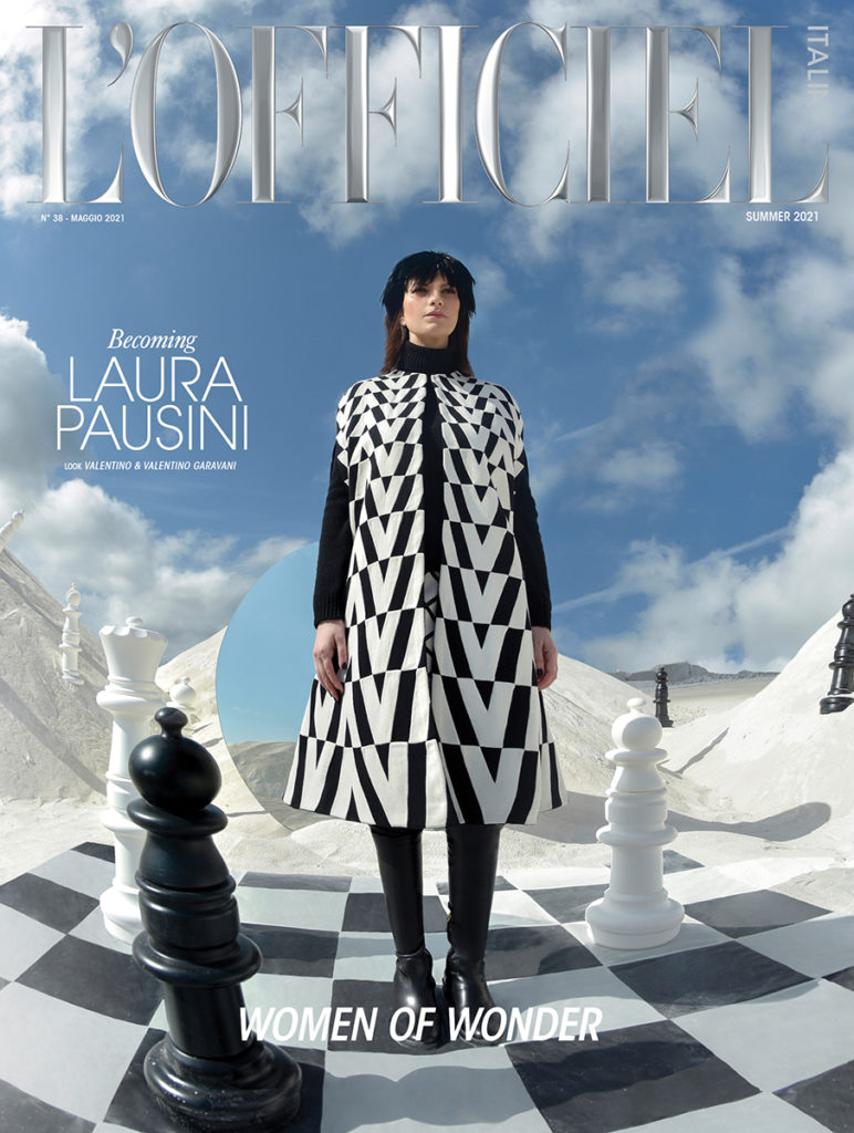 L'officiel Italia - Laura Pausini - photographer Nicholas Fols & Siermond -styling Giulio Martinelli - WM-Artist Management
