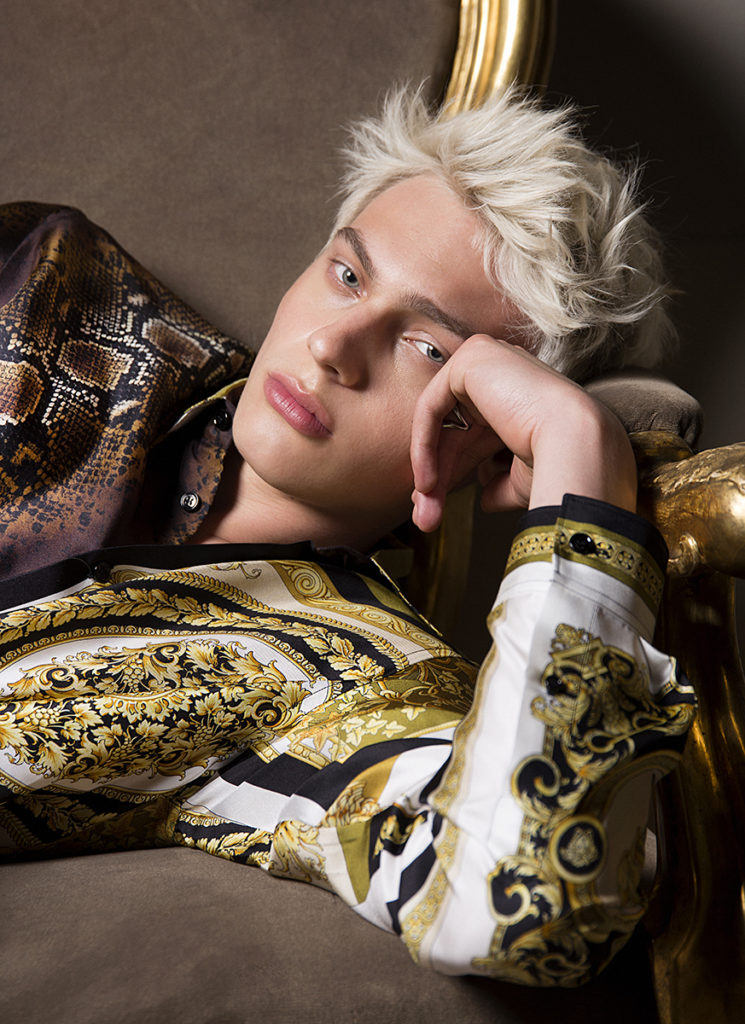 Gq mexico - photographer Giuseppe Riserbato - hair Davide Diodovich - Make-up Karin Borromeo - WM-Artist Management