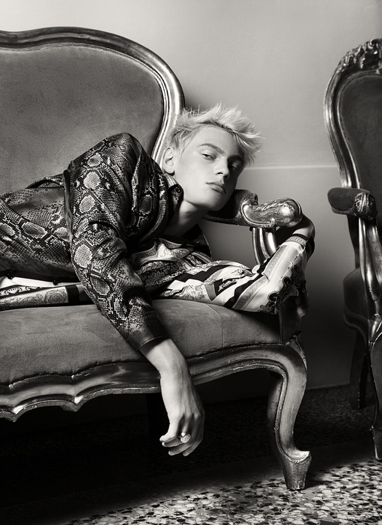 Gq mexico - photographer Giuseppe Riserbato - hair Davide Diodovich - Make-up Karin Borromeo - WM-Artist Management