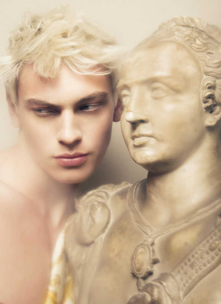 Gq mexico - photographer Giuseppe Riserbato - hair Davide Diodovich - Make-up Karin Borromeo - WM-Artist Management
