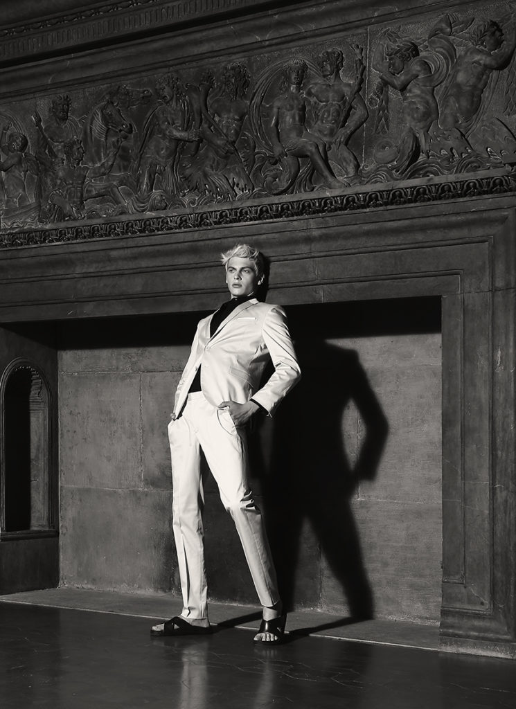 Gq mexico - photographer Giuseppe Riserbato - hair Davide Diodovich - Make-up Karin Borromeo - WM-Artist Management