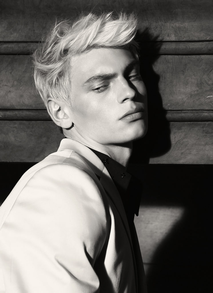 Gq mexico - photographer Giuseppe Riserbato - hair Davide Diodovich - Make-up Karin Borromeo - WM-Artist Management