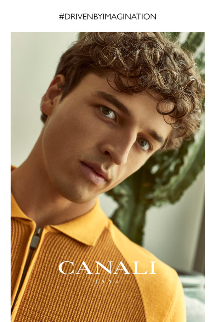 canali - ss21 - photographer alessandro burzigotti - model alberto perazzolo - styling marco dellassette - hair piera berdicchia - wm artist management