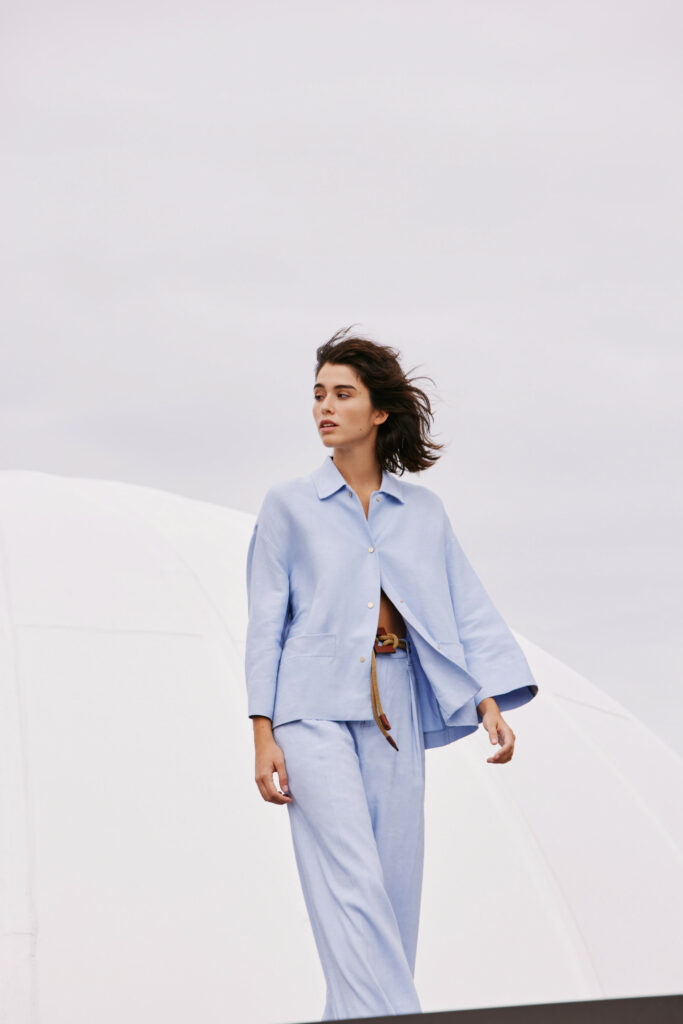 Lorena Antoniazzi - ss22 -styling Alessandra Corvasce - photographer gautier pellegrin - makeup augusto picerni - wm-artist management -w-mmanagement - milano