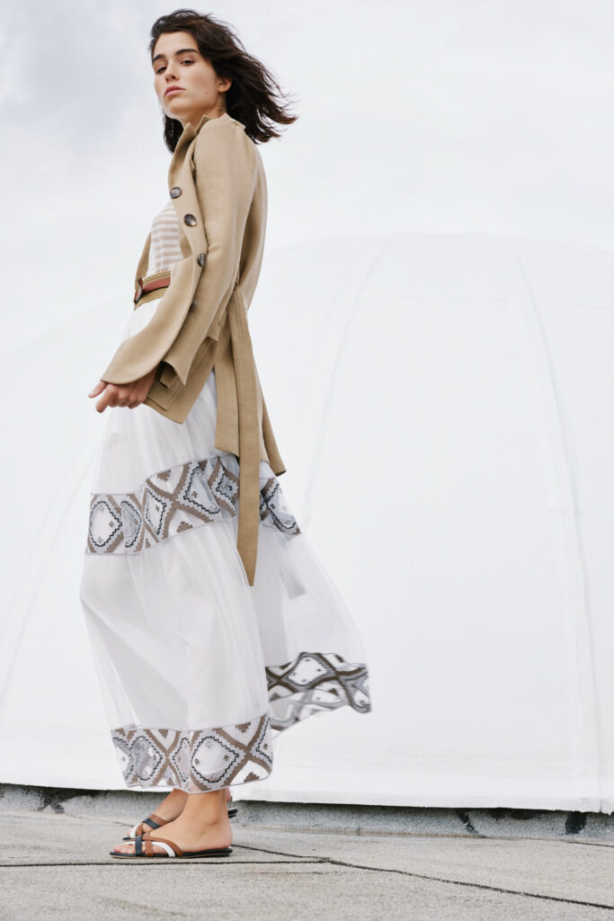 Lorena Antoniazzi - ss22 -styling Alessandra Corvasce - photographer gautier pellegrin - makeup augusto picerni - wm-artist management -w-mmanagement - milano