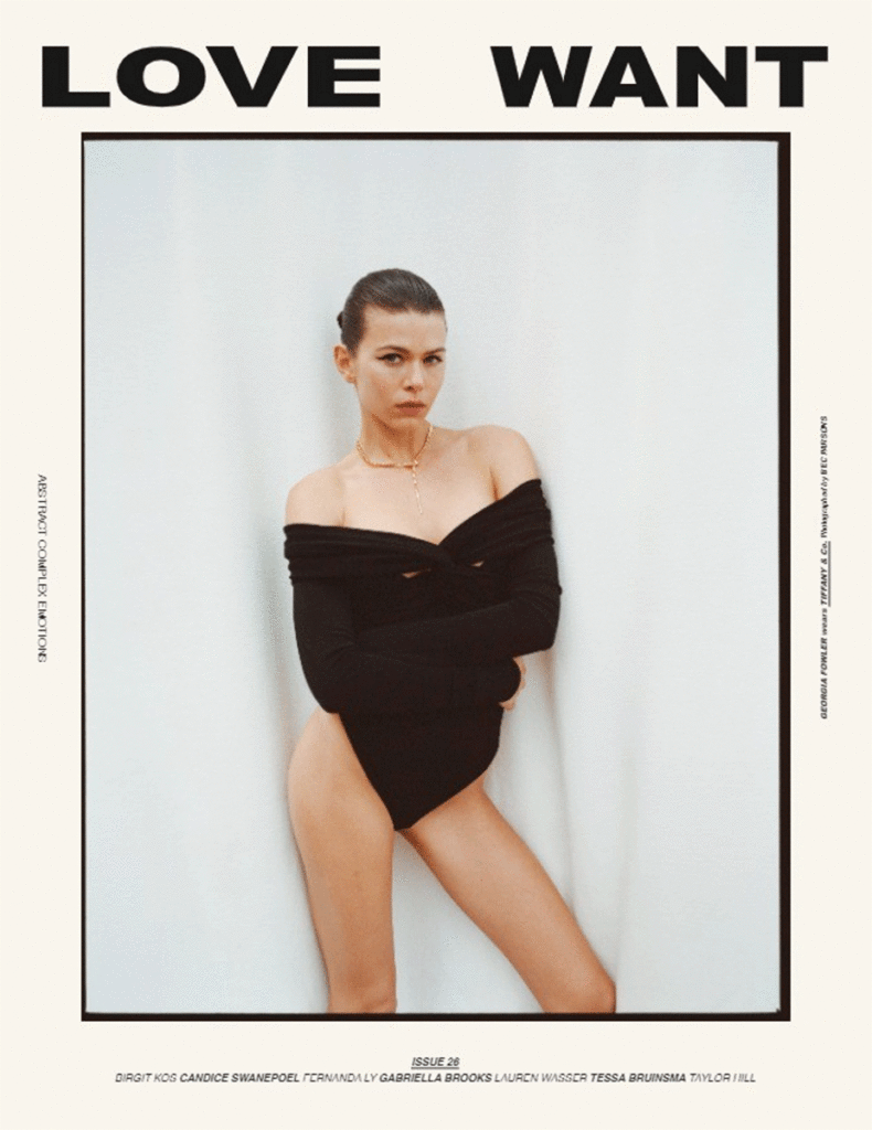 love want - georgia fowler - photographer bec parsons - styling Nichhia Wippell - hair rory rice - wm-artist management -w-mmanagement - milano - agency