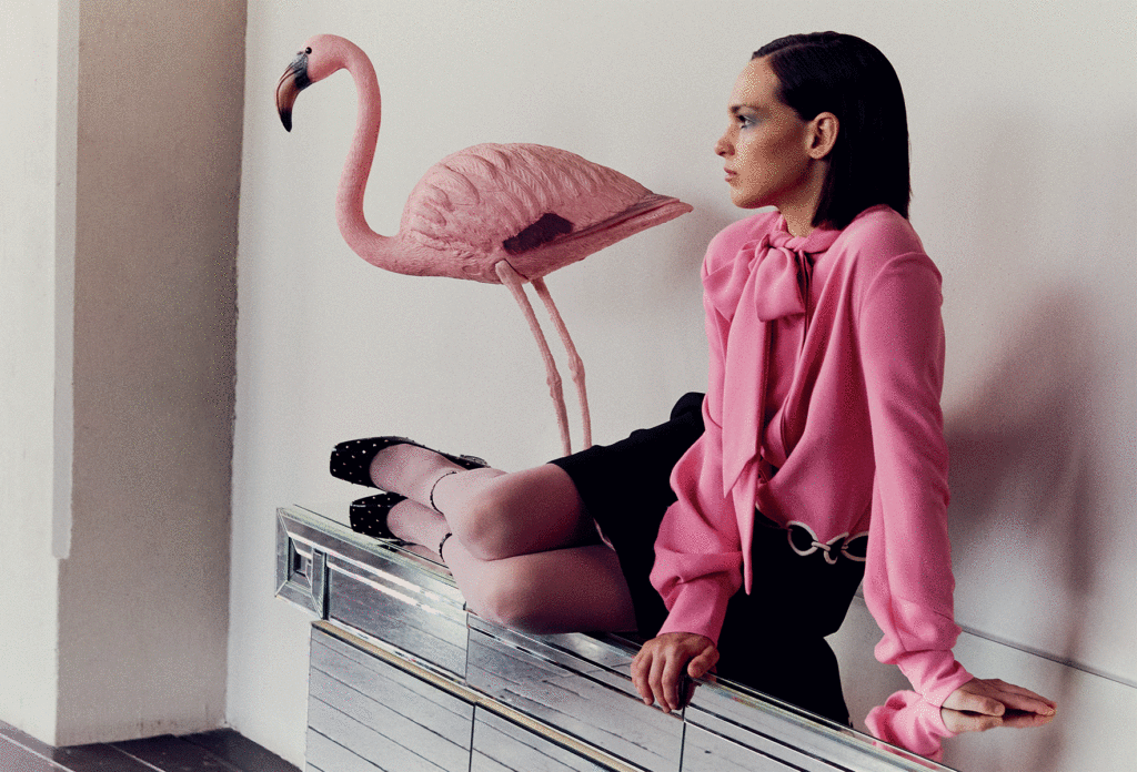 l'officiel italia - sara serraiocco - photographer eugenio intini - styling giulio martinelli - wm-artist management - w-mmanagement - milano