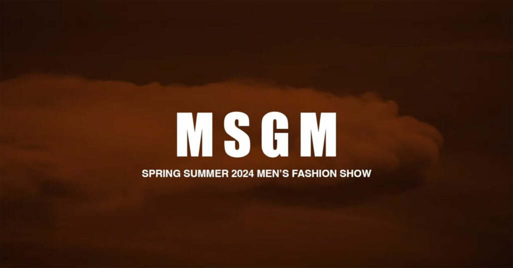 msgm - milano fashion week - men's fashion - ss24 - makeup claudia malavasi - w-mmanagement - wm-artist management - milano - agency