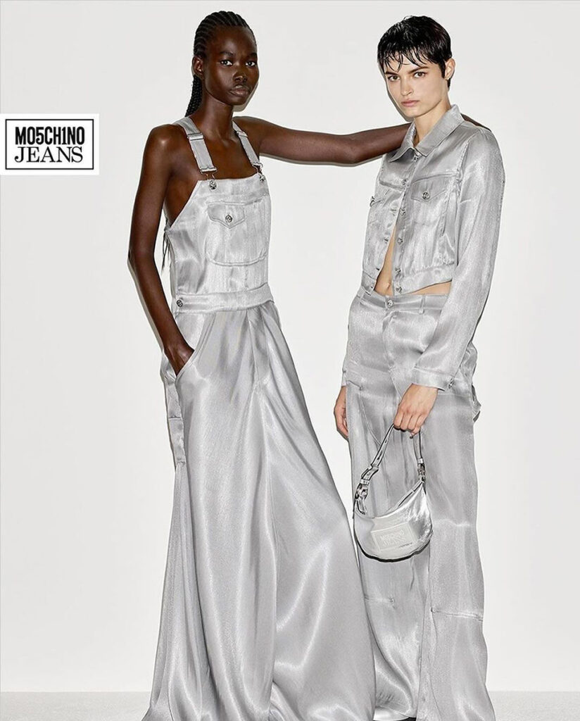 Moschino jeans - photographer daniele rossi - styling lorenzo posocco - makeup sissy belloglio - w-mmanagement - wm-artist management - milano