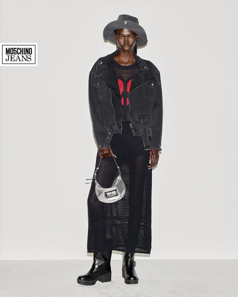 Moschino jeans - photographer daniele rossi - styling lorenzo posocco - makeup sissy belloglio - w-mmanagement - wm-artist management - milano